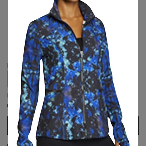 Fabletics Jackets & Blazers - Fabletics Blue Black Athletic 96  Jacket Size XL